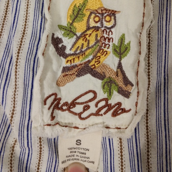 Nick & Mo Cropped Plaid Ruffle Jacket Small - Picture 8 of 8